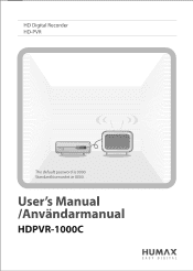 Humax HDPVR-1000C User Manual