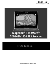 Magellan RoadMate 1424 Manual - English