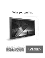 Toshiba P32LSA Brochure