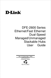 D-Link DFE-2616X User Guide