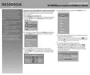 Insignia NS-BRDVD3 Quick Setup Guide (Spanish)