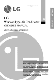 LG LWHD1000CR Owners Manual