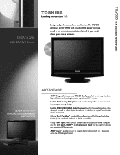Toshiba 19LV505 Printable Spec Sheet