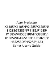 Acer H5383BD User Guide