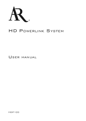 Audiovox HDP100 User Manual