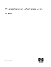 HP AiO400t HP StorageWorks All-in-One Storage System User Guide (440583-006, June 2008)