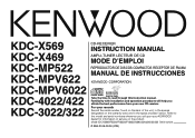 Kenwood KDC322 Instruction Manual