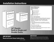KitchenAid KEBC247KBL Installation Instructions