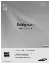 Samsung RS265TDRS User Manual (user Manual) (ver.1.0) (English)