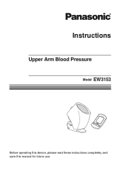 Panasonic EW3153W Instruction Manual