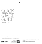 Samsung Galaxy XCover Pro Unlocked Quick Start Guide