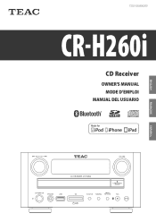TEAC CR-H260i CR-H260i Owner's Manual