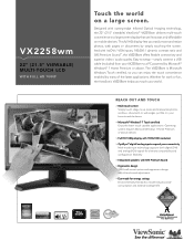 ViewSonic VX2258wm VX2258wm Datasheet
