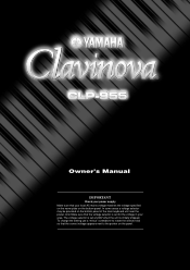 Yamaha CLP-955 Owner's Manual
