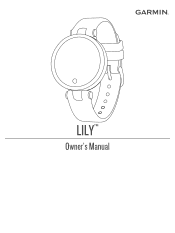 Garmin Lily - Sport Edition Owners Manual