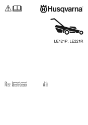 Husqvarna LE121P Owner Manual