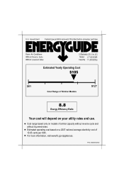 LG LT1233CNR Additional Link - Energy Guide