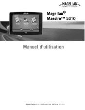 Magellan Maestro 5310 Manual - French