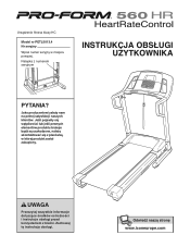 ProForm 560hr Treadmill Polish Manual