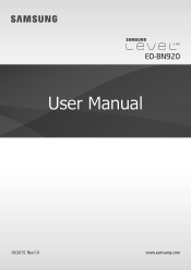 Samsung EO-BN920 User Manual