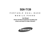 Samsung SGH-T139 User Manual (user Manual) (ver.f6) (English)