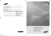 Samsung UN55B8500XF User Manual (ENGLISH)