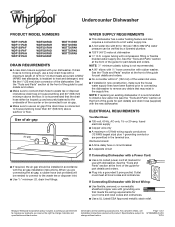 Whirlpool WDT730PAHW Dimension Guide