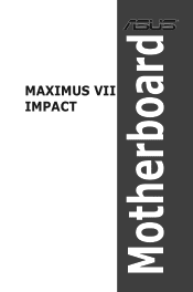 Asus MAXIMUS VII IMPACT User Guide