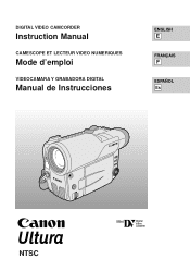 Canon Ultura Ultura Instruction Manual