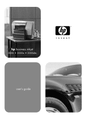 HP Business Inkjet 3000 HP Business Inkjet 3000 series printers - (English) User Guide