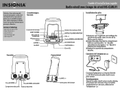 Insignia NS-CLWL01 Quick Setup Guide (French)