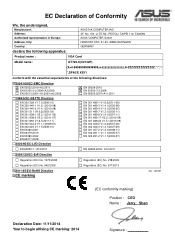 Asus GT720-SL-1GD3-BRK CE certification - English version