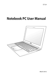 Asus UX31A User's Manual for English Edition