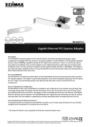 Edimax EN-9260TX-E Datasheet