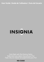 Insignia NS-C2000 User Manual (English)