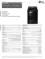 LG DLEX7600WE Owners Manual - English