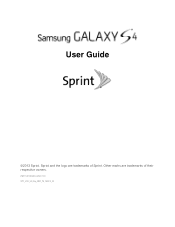 Samsung SPH-L720 User Manual Sprint Sph-l720 Galaxy S 4 English User Manual Ver.mdc_f5 (English(north America))