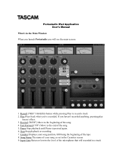 TEAC Portastudio Portastudio for iPad Manual (English)