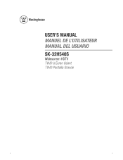 Westinghouse SK-32H540S User Manual