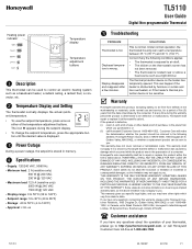 Honeywell TL5110 Owner's Manual