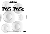 Nikon F65 Instruction Manual