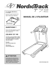 NordicTrack T 7.2 Treadmill French Manual