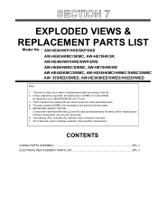 Panasonic AW-HN40H AW-HE40 Parts List