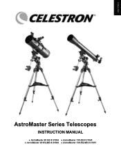 Celestron AstroMaster 130EQ-MD Motor Drive Telescope AstroMaster Manual (90EQ and 130EQ)