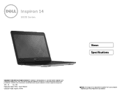 Dell Inspiron 14 5457 Specifications