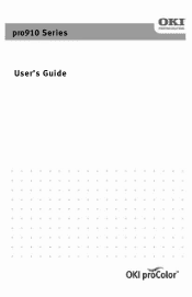 Oki PRO910 Pro910 User's Guide - Eng