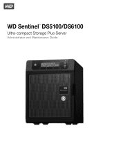Western Digital Sentinel DS6100 Administrator and Maintenance Guide