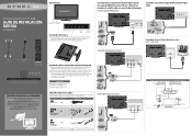 Dynex DX-40L261A12 Quick Setup Guide (Spanish)