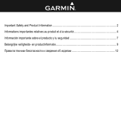 Garmin TB 10 Dog Device ?Important Safety and Product Information