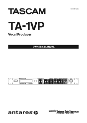 TEAC TA-1VP TA-1VP owners manual